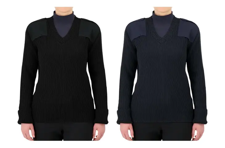 Cobmex V-Neck Commando Sweater - view 3